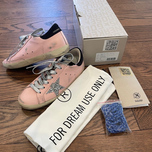 Pink Golden Goose Super-Star Classic Size 36 - Picture 8 of 9